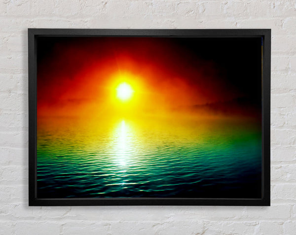 The Star Of The Ocean Framed Print