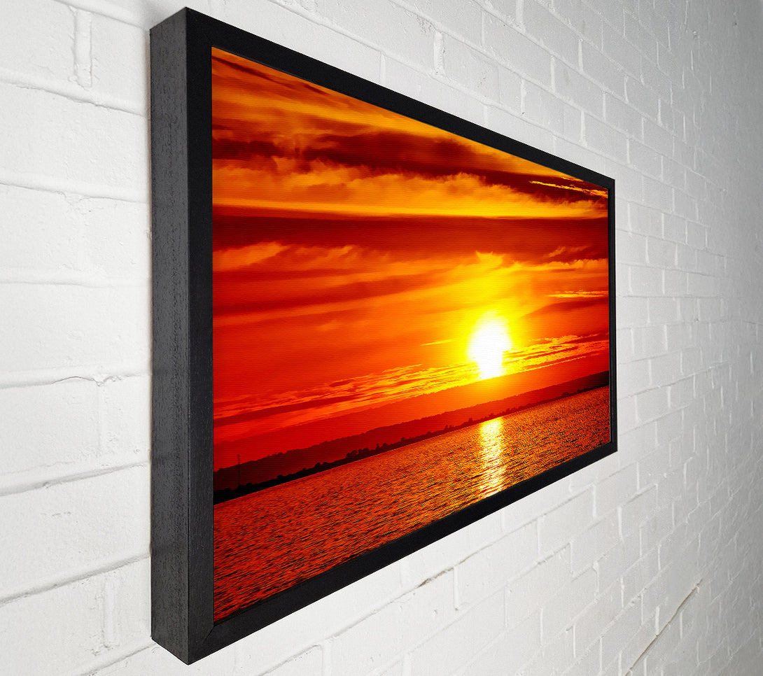  A Canvas Print of The Oceans Golden Delight Canvas Art