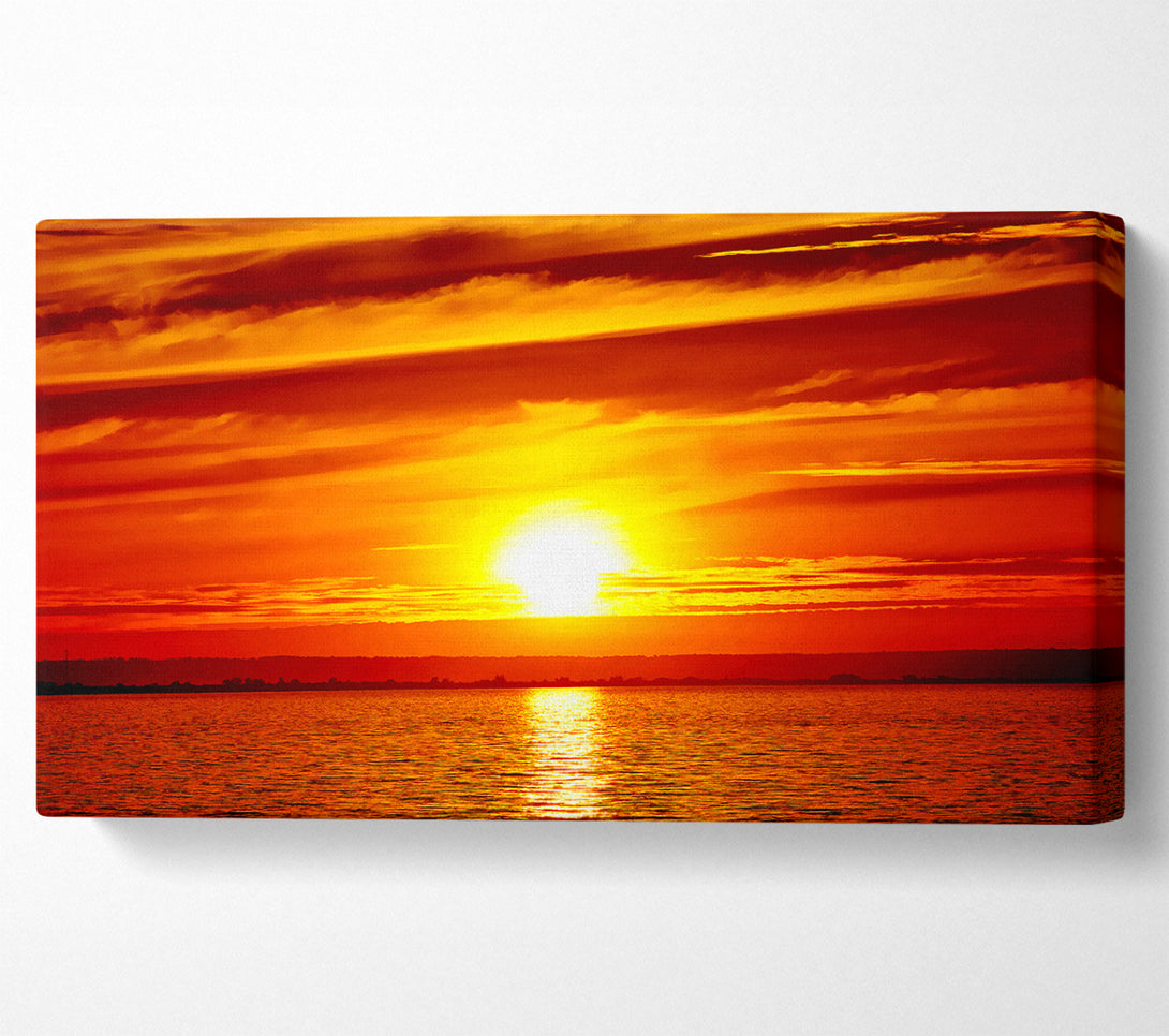  A Canvas Print of The Oceans Golden Delight Canvas Art