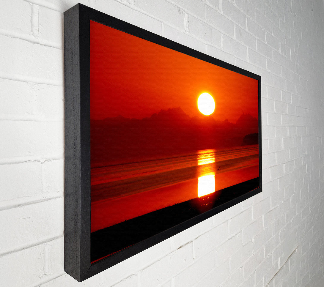  A Canvas Print of Sunrise Over North Cascades Canvas Wall Art