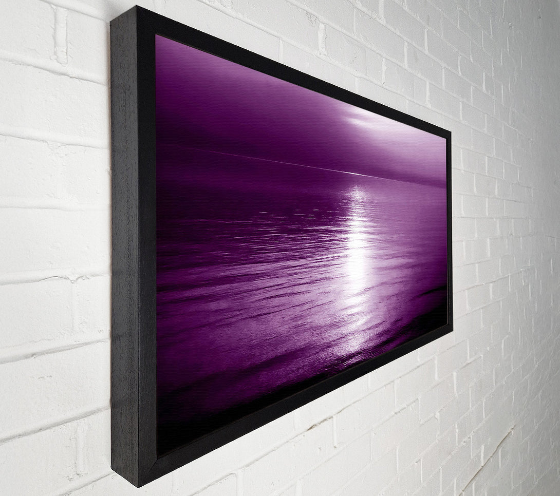  A Canvas Print of Serenity Mauve Canvas Print