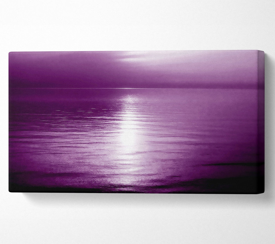  A Canvas Print of Serenity Mauve Canvas Print