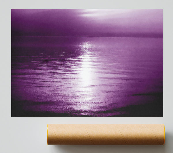 Serenity Mauve Print