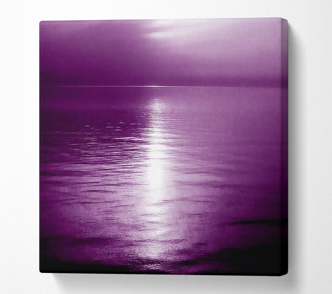  A Canvas Print of Serenity Mauve Canvas Print