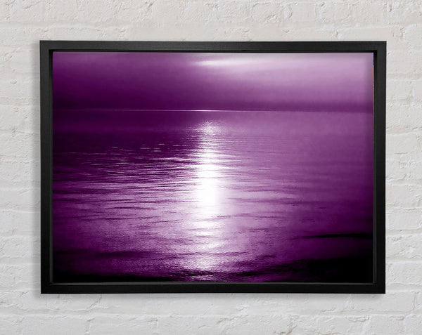 Serenity Mauve Framed Print