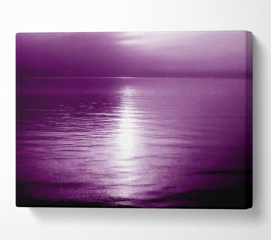  A Canvas Print of Serenity Mauve Canvas Print