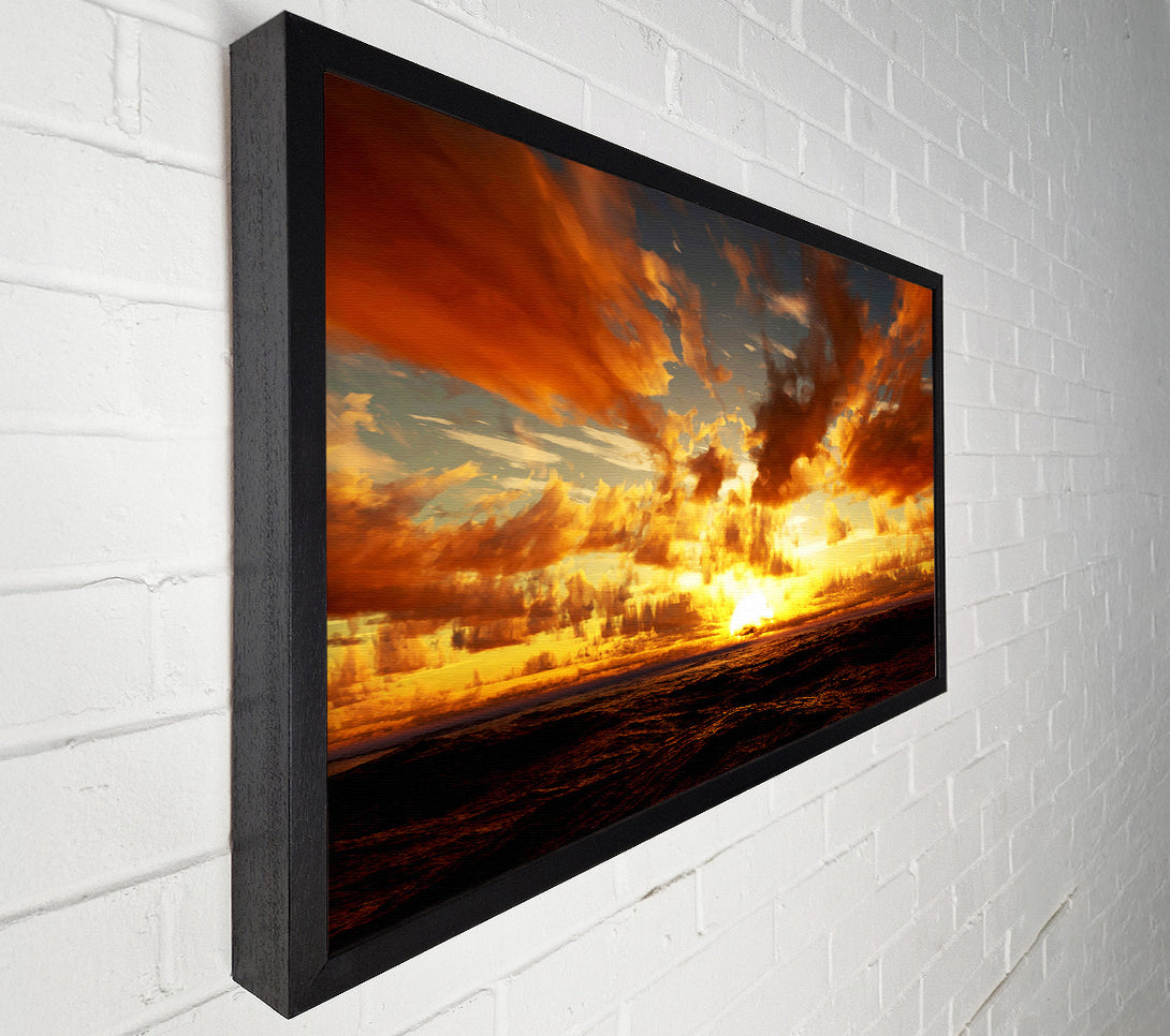  A Canvas Print of Glorious Day Break Canvas Wall Art