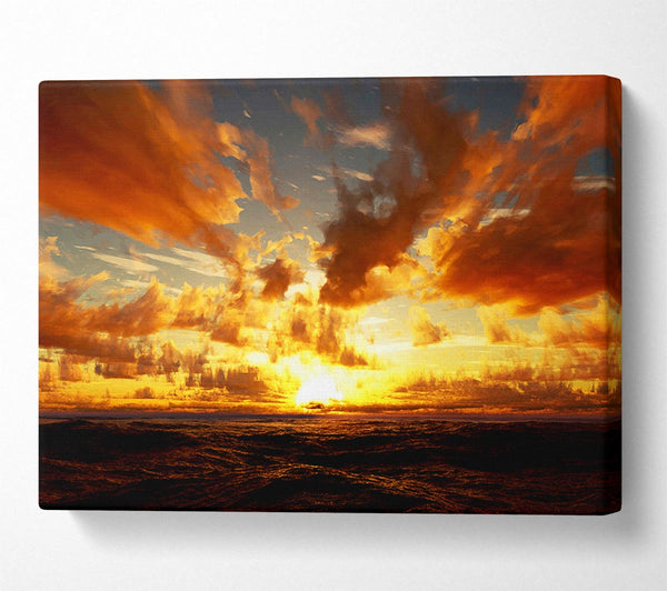  A Canvas Print of Glorious Day Break Canvas Wall Art