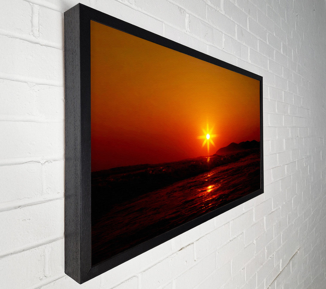  A Canvas Print of Sunstar Canvas Art