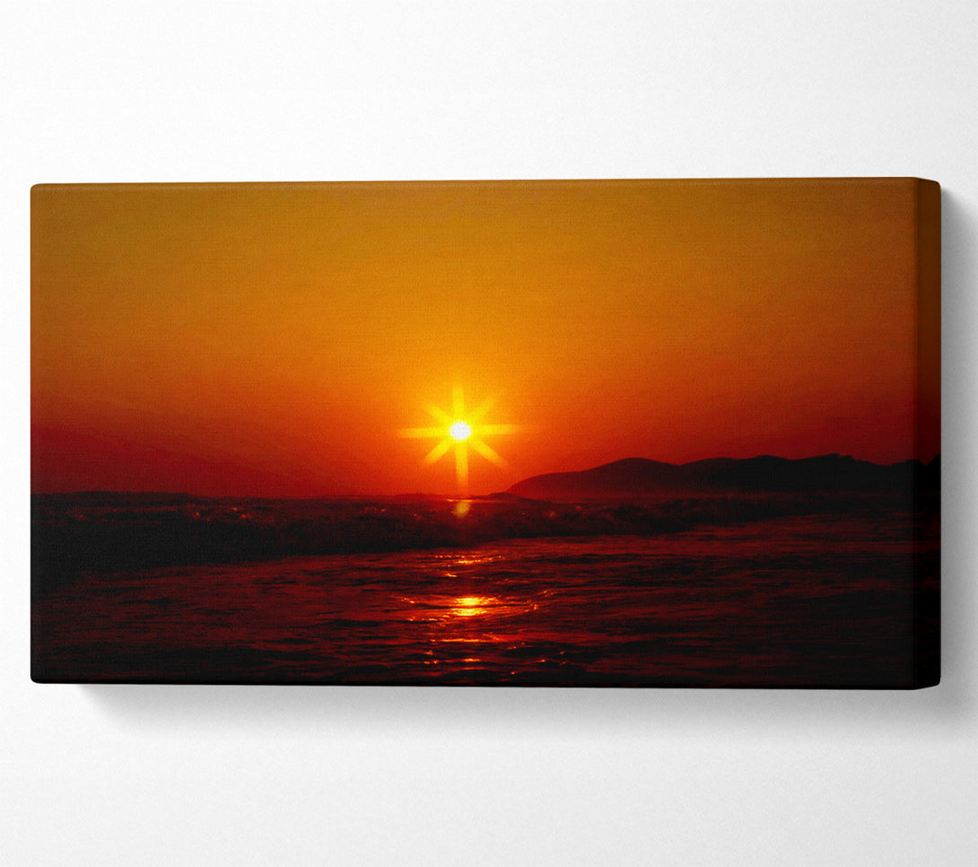  A Canvas Print of Sunstar Canvas Art