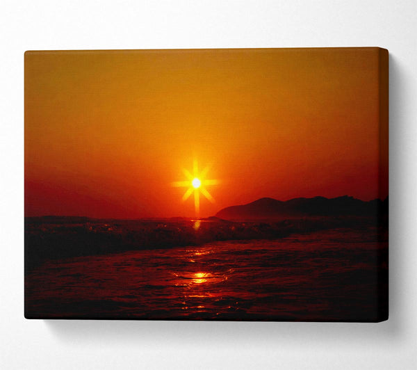  A Canvas Print of Sunstar Canvas Art