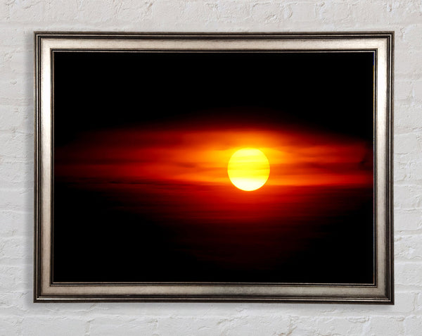 Energy Of The Sun Framed Print