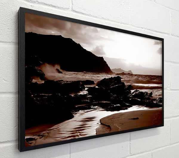 Chocolate Path To The Ocean