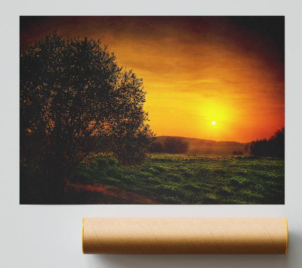 Yorkshire Dales Glow Print