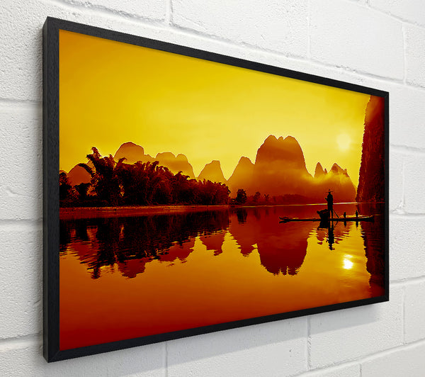 Fisherman Reflection Caramel