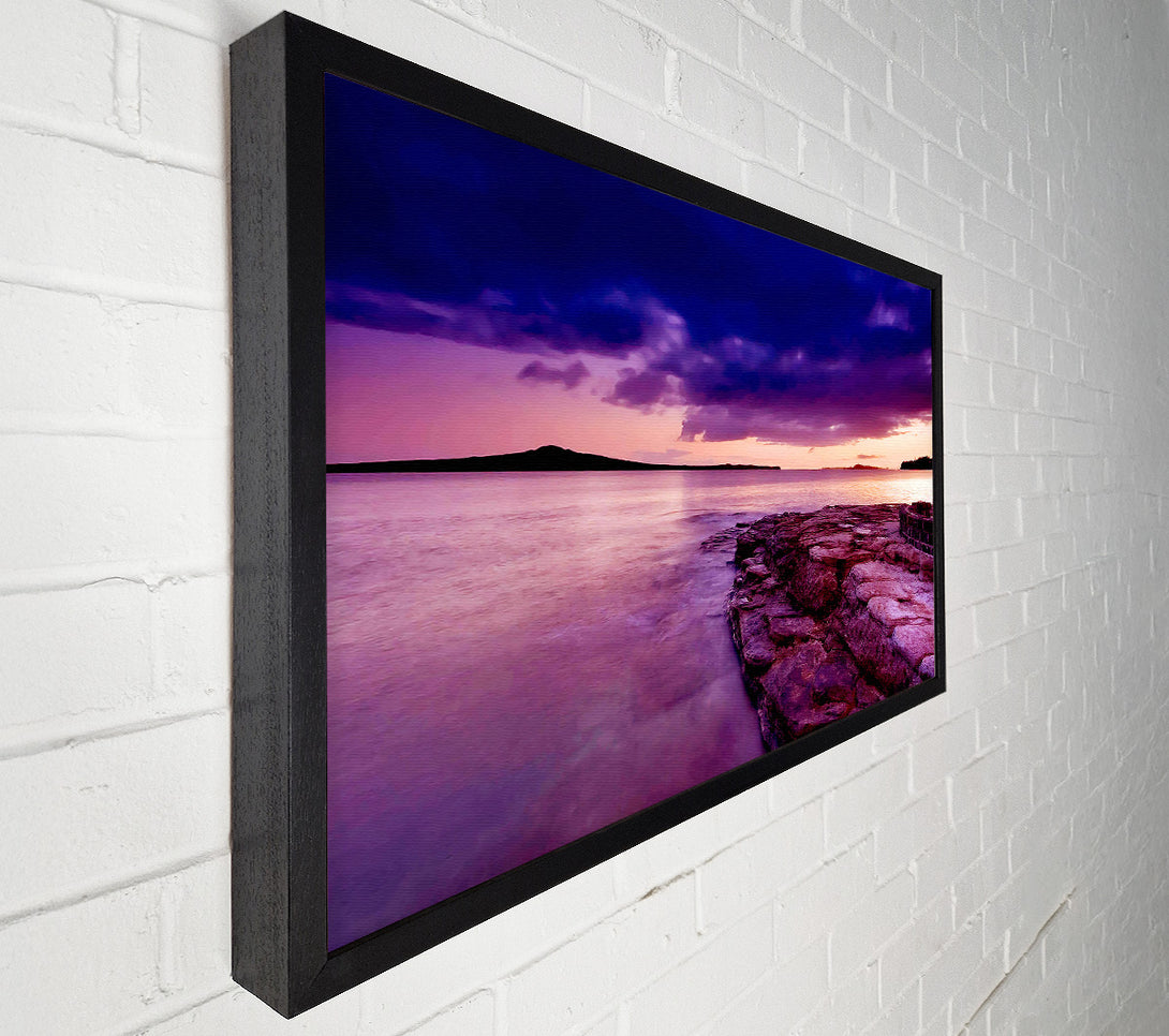  A Canvas Print of Perfect Harbour Canvas Art