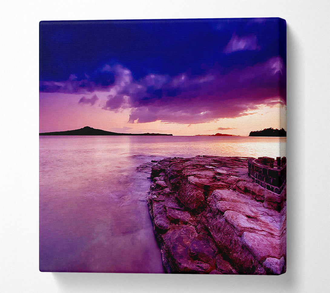  A Canvas Print of Perfect Harbour Canvas Art