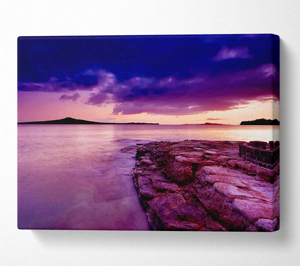  A Canvas Print of Perfect Harbour Canvas Art