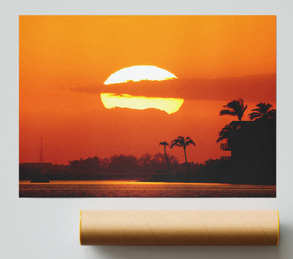 Paradise Beach House Poster