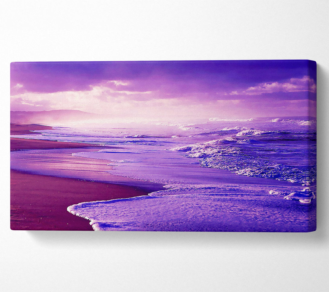  A Canvas Print of The Morning Oceans Ebb Canvas Wall Art