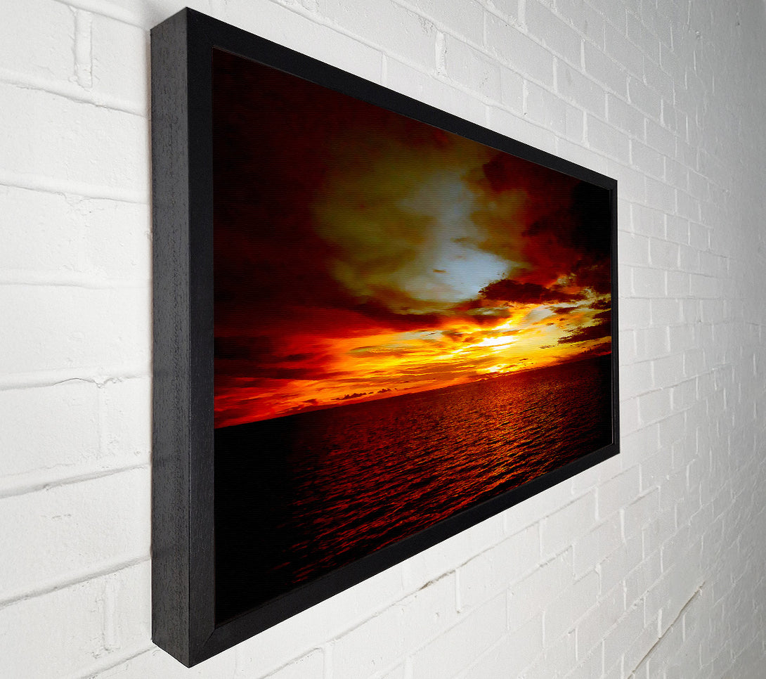  A Canvas Print of Calm Before The Storm Ii Canvas Print