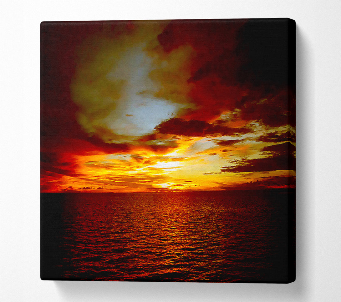  A Canvas Print of Calm Before The Storm Ii Canvas Print