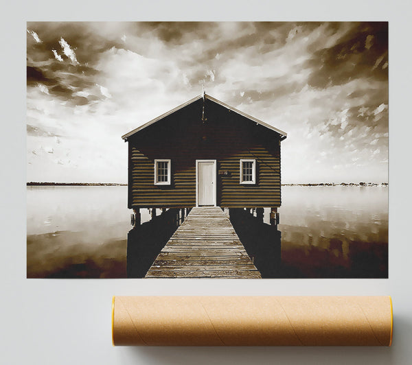 Water House Coco Poster