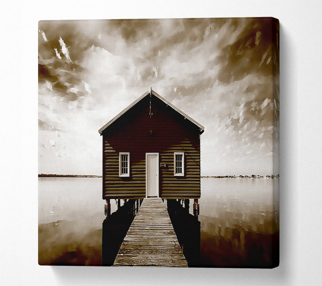  A Canvas Print of Water House Coco Canvas Print