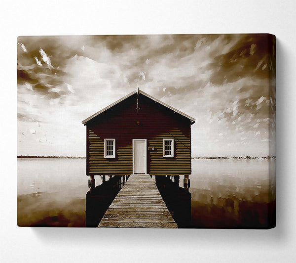  A Canvas Print of Water House Coco Canvas Print