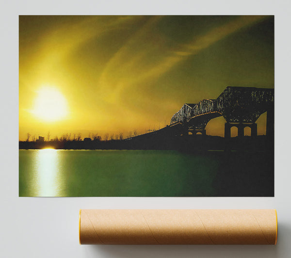 River Crossing Giclee Print