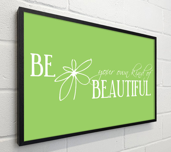 Be Your Own Kind Lime Green