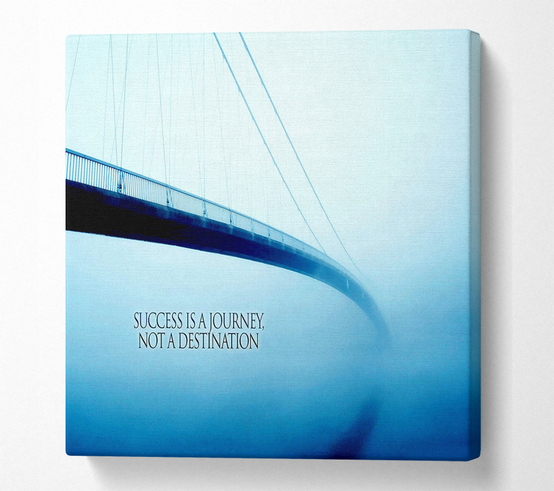  A Canvas Print of Success Is A Journey Canvas Wall Art