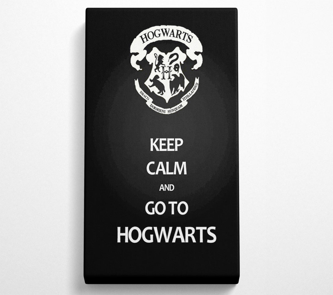  A Canvas Print of Keep Calm Hogwarts Canvas Print