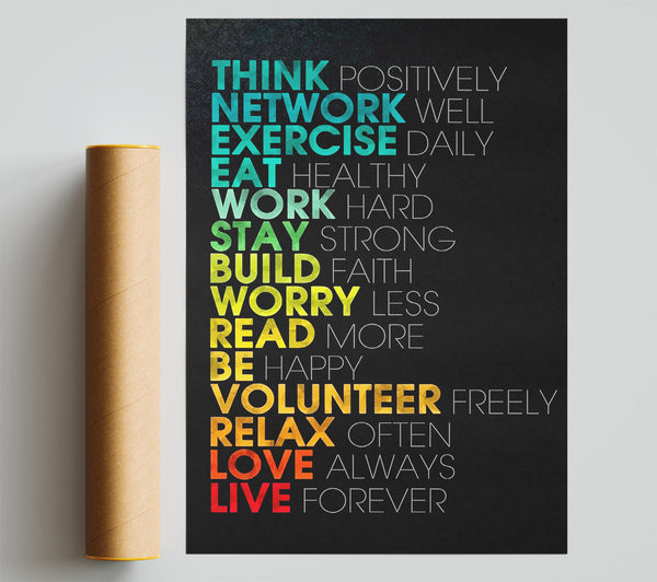 Think Positively Print