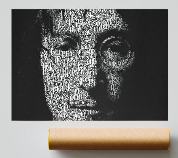 Music Quote John Lennon Words Giclee Print