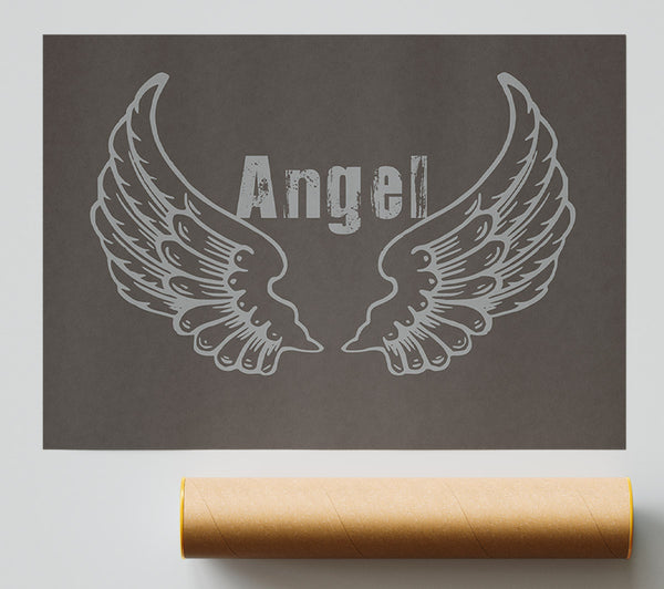 Angel Wings 2 Chocolate Poster
