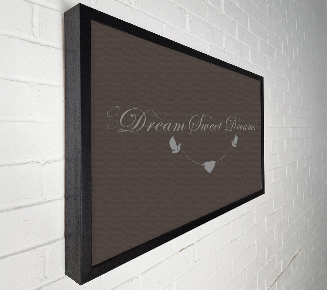  A Canvas Print of Dream Sweet Dreams Chocolate Canvas Print