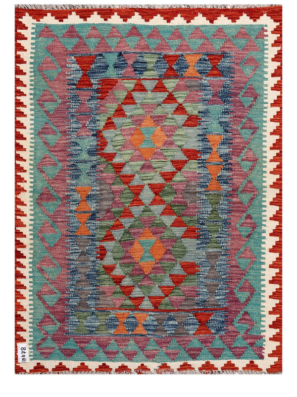 Maimana Afghanistan Kilim Rug - 120 x 90 cm