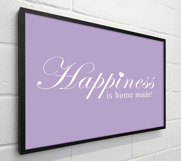 Home Quote Happiness Is Home Made Lilac