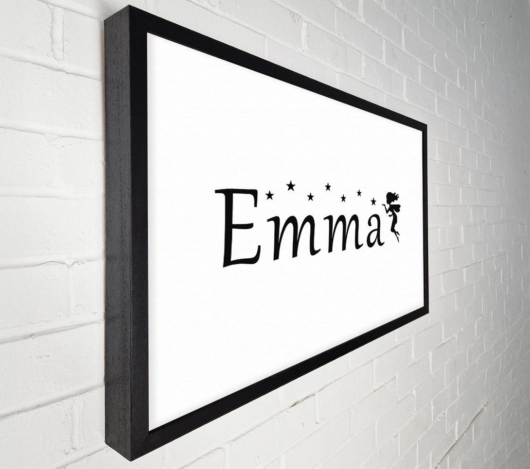  A Canvas Print of Your Name In Fairy Dust White Canvas Wall Art