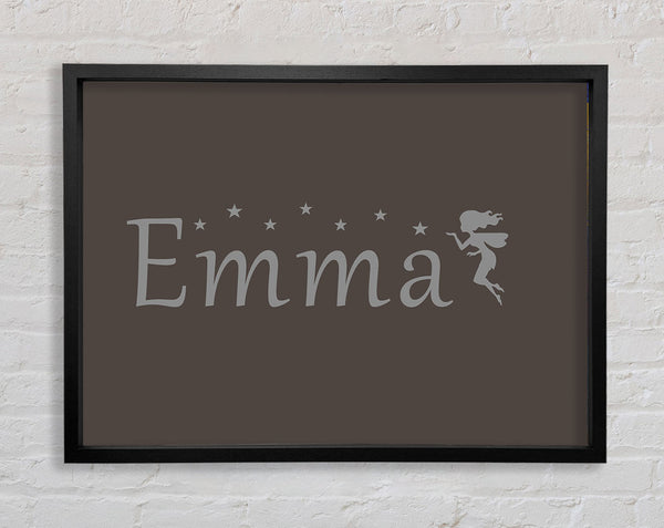 Your Name In Fairy Dust Chocolate Framed Print