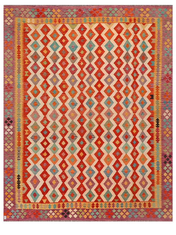 Maimana Afghanistan Kilim Rug - 391 x306 cm