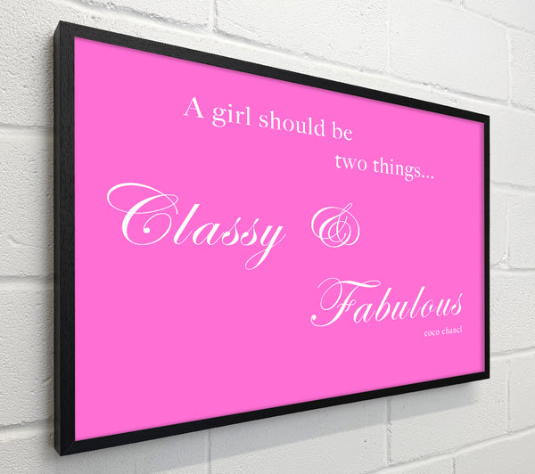 Classy n Fabulous Vivid Pink