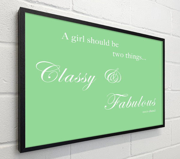Classy n Fabulous Green