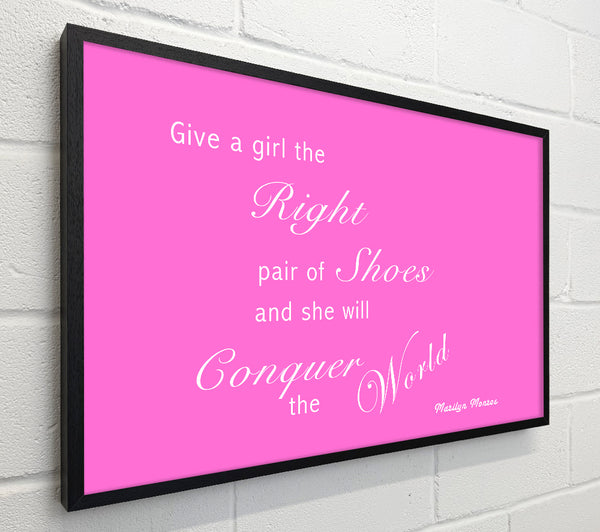 The Right Pair Of Shoes Marilyn Monroe Vivid Pink