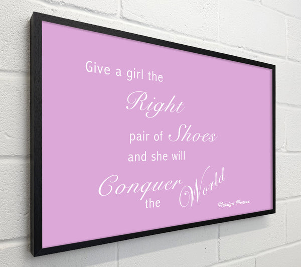 The Right Pair Of Shoes Marilyn Monroe Pink