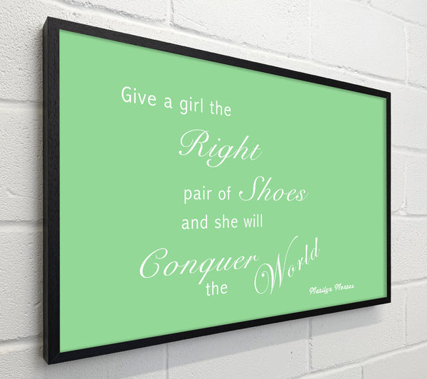 The Right Pair Of Shoes Marilyn Monroe Green