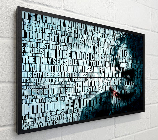 Movie Quote The Joker Funny World