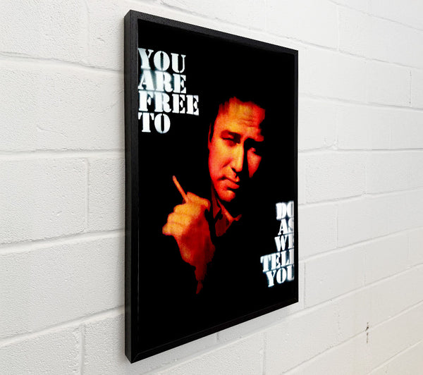 Motivational Quote Bill Hicks You Are Free
