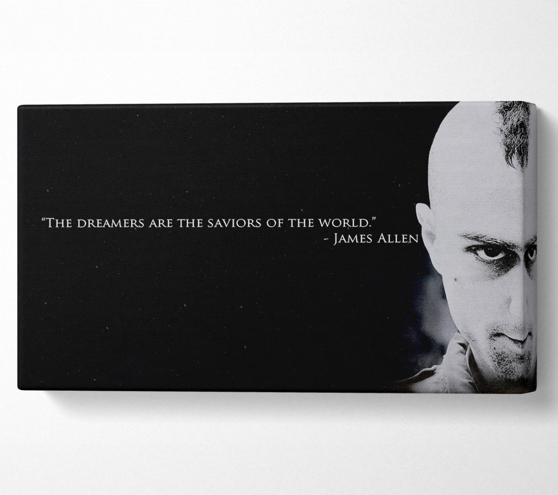  A Canvas Print of Motivational Quote James Allen The Dreamers Canvas Wall Art